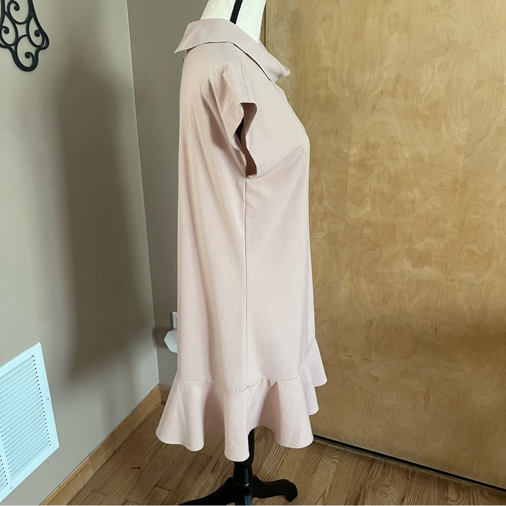 Zara Ruffle Hem Dress - Picture 4 of 6